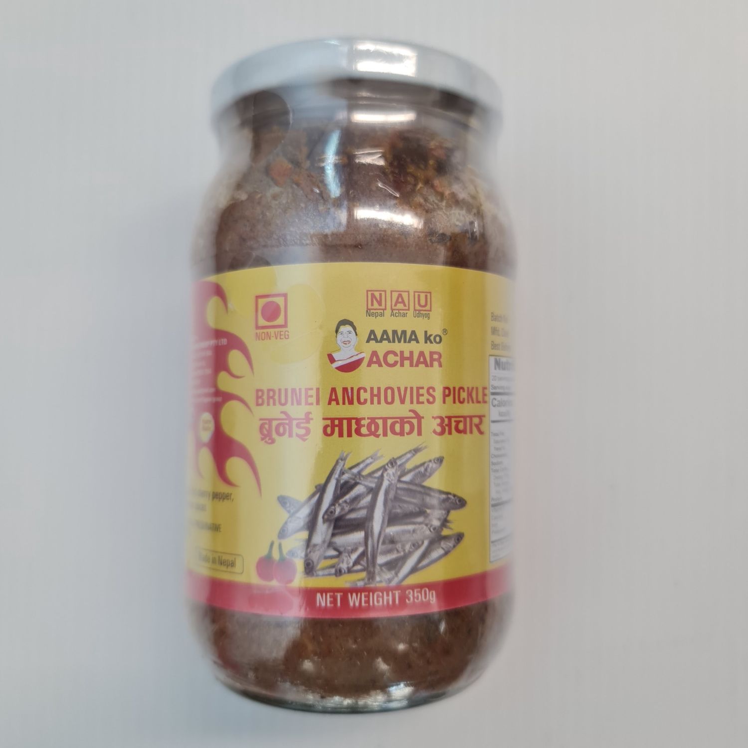 Aama Anchovy Pickle 350g