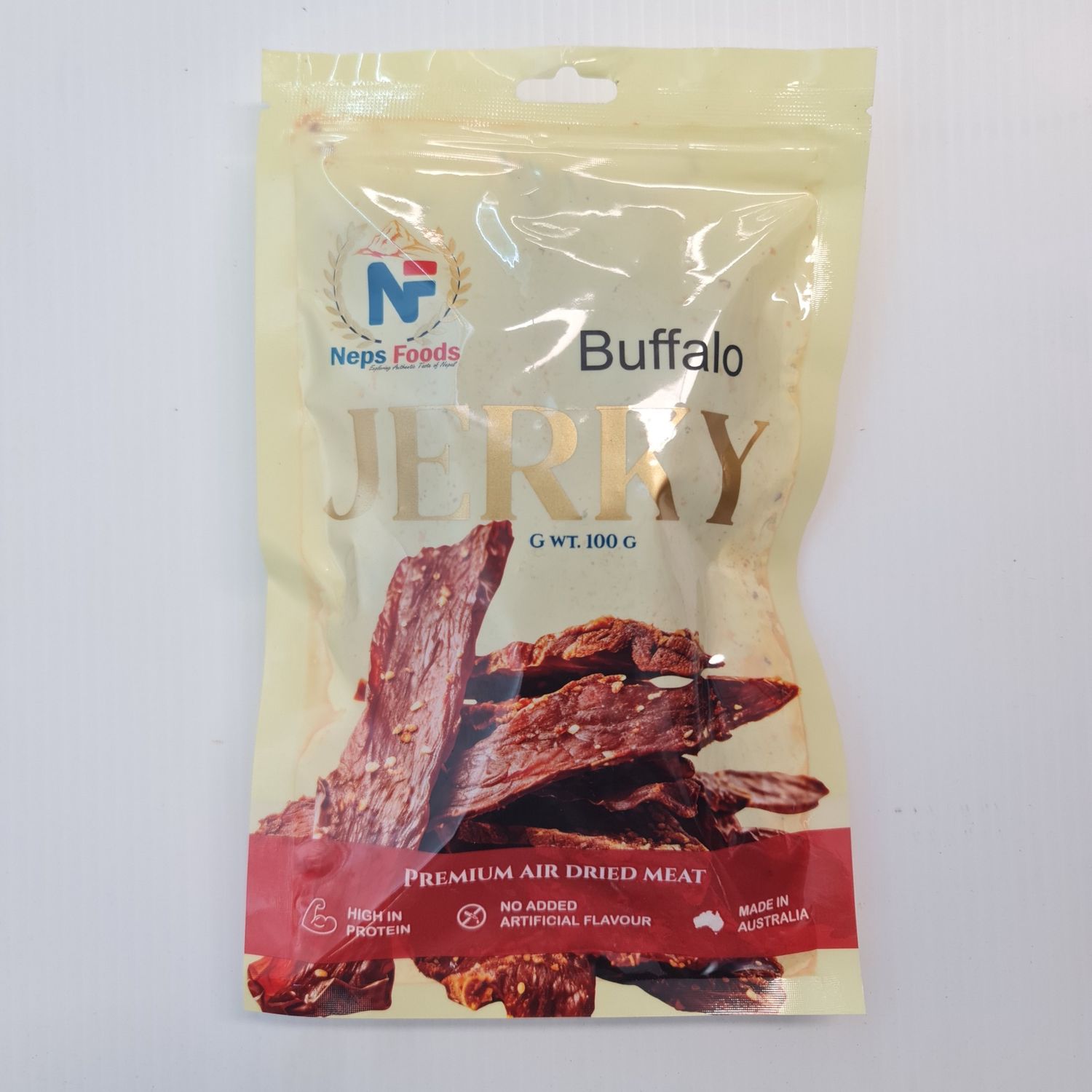 Neps Buff Spicy Jerky 100 gm