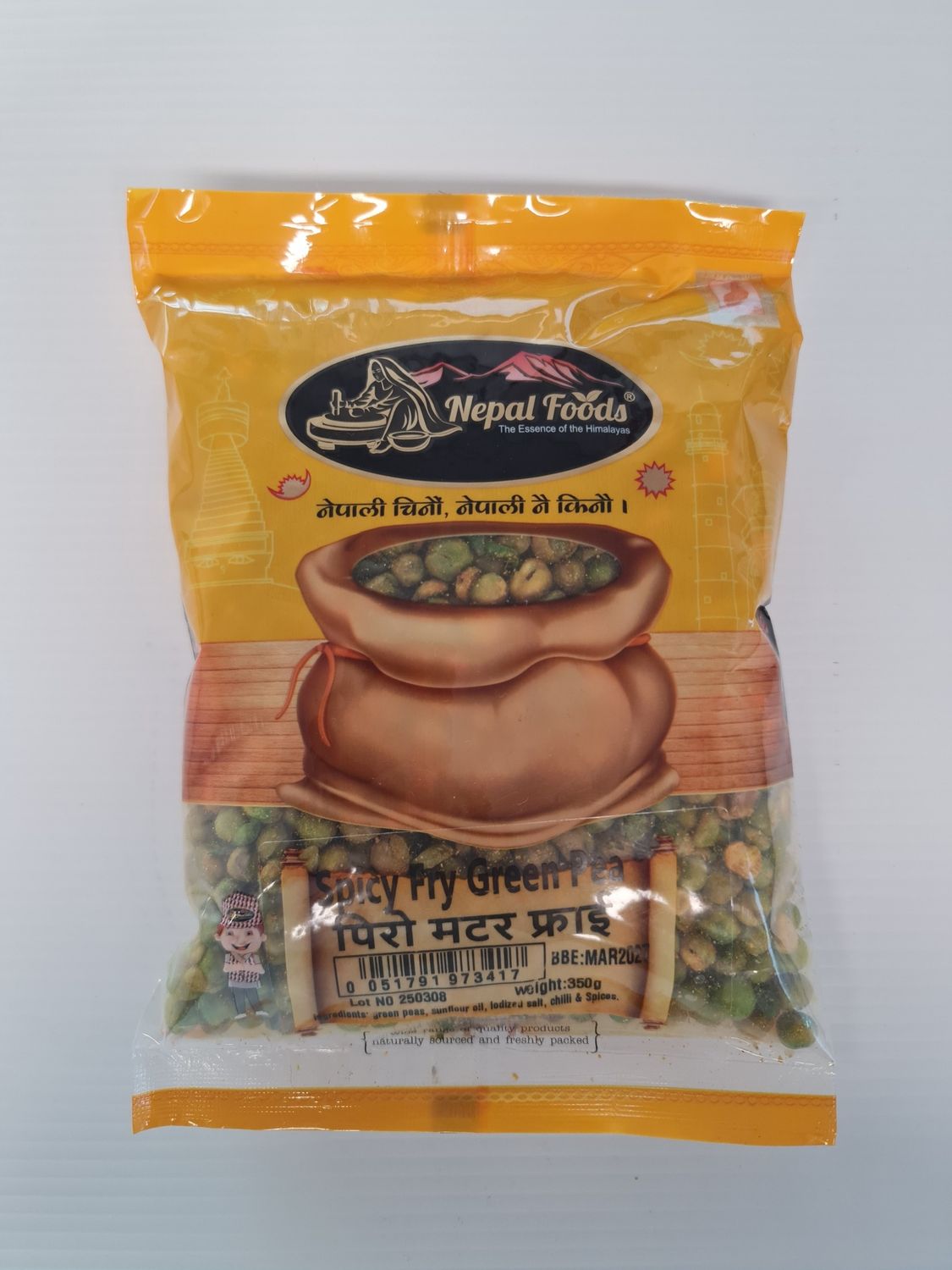 NF Spicy Fried Green Peas 350g