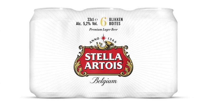 Stella Artois - 6 pack - 33 cl