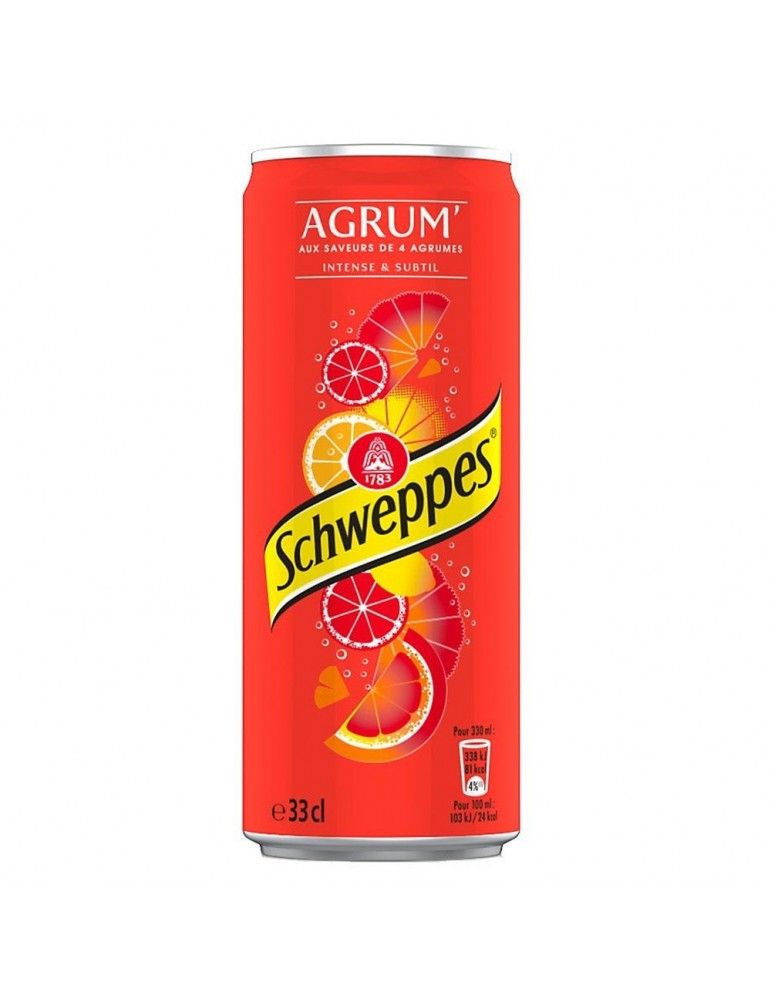 Schweppes Agrum 33 cl
