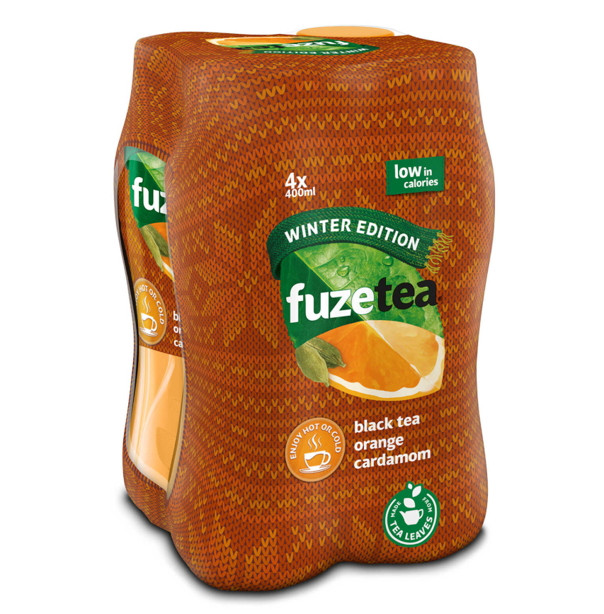 Fuze Tea Orange Cardamom 4 x 40 cl