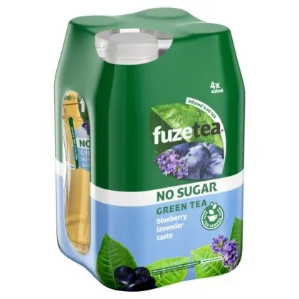 Fuze Tea Blueberry Lavender No sugar 4 x 40 cl