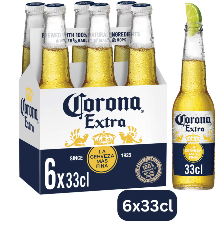 Corona Extra Bier  Fles 6 x 33 cl