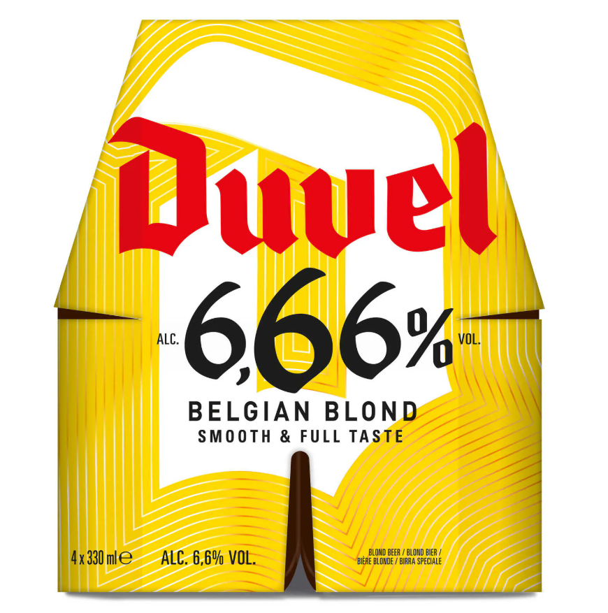 Duvel 6,66%  4 x 33 cl