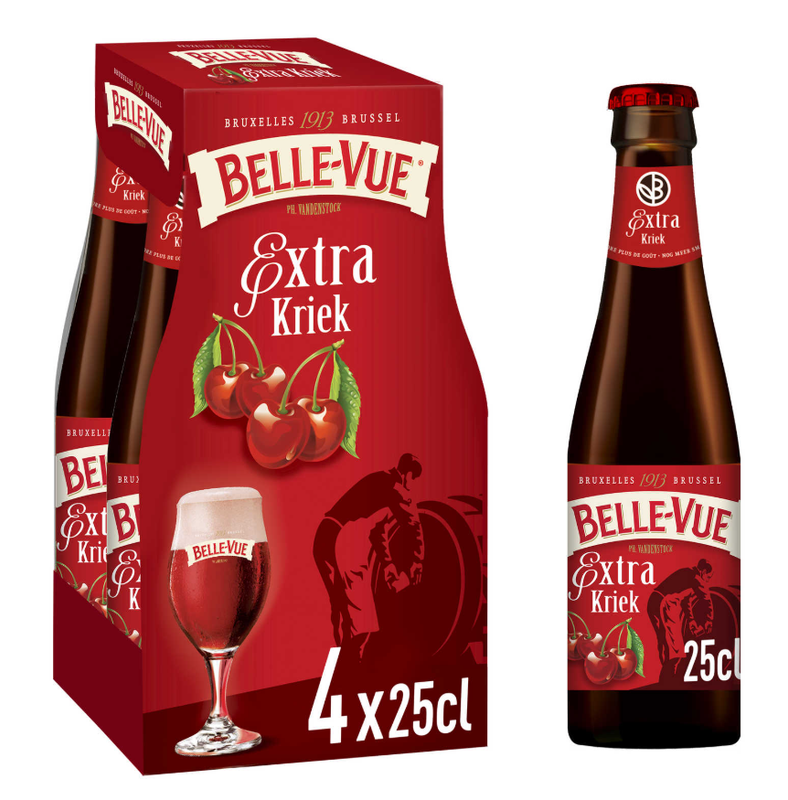 Kriek Belle Vue Extra 4 x 25 cl