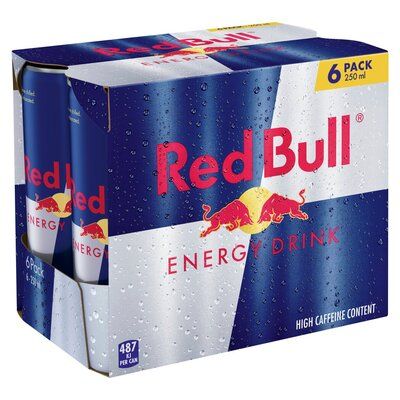 Red Bull 6 x 25 cl