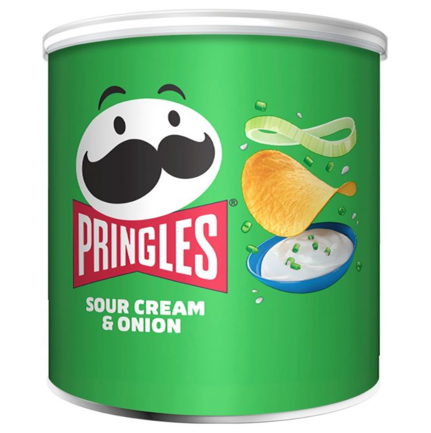 Pringles Chips Sour cream &amp; onion 70 gr