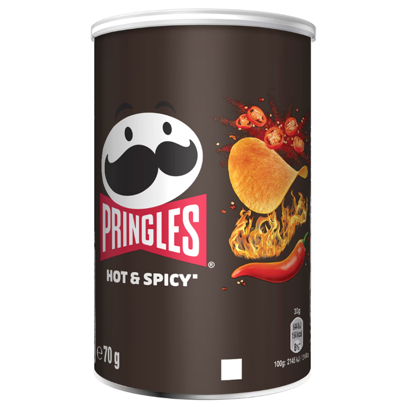 Pringles Chips Hot &amp; Spicy 70 gr