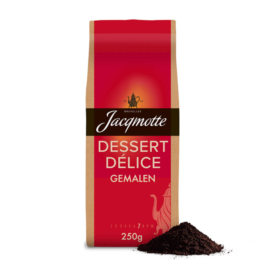 Jacqmotte Koffie Dessert Délice Gemalen 250 gr