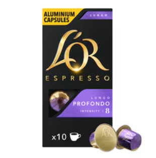 L&#39;Or Lungo Profondo 8 - 10 Caps 52 gr