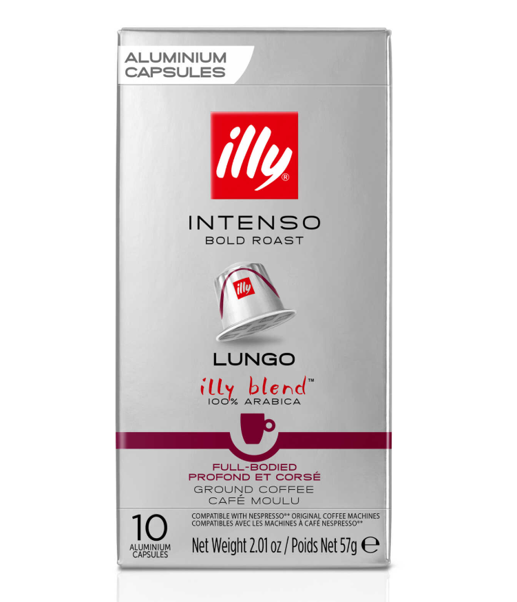 Illy Koffie Lungo Intenso 10 cups