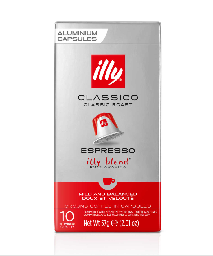Illy Koffie Espresso Classico 10 Caps