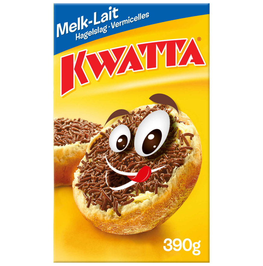 Kwatta Hagelslag Melk 390 gr
