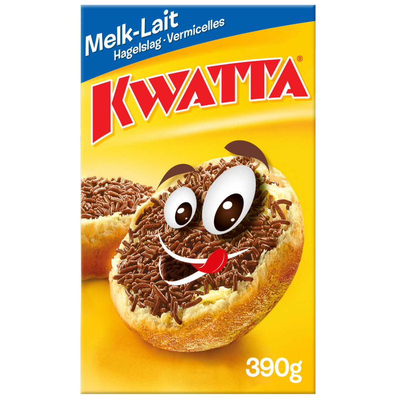 Kwatta Hagelslag Melk 390 gr
