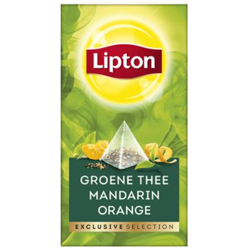Lipton Groene Thee Mandarin Orange - 25 st