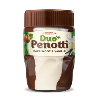 Penotti Smeerpasta: Hazelnoot &amp; Vanille 400 gr