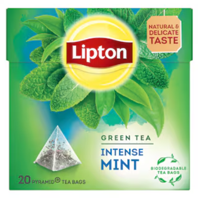 Lipton Groene Thee Intense Munt 20 stuks
