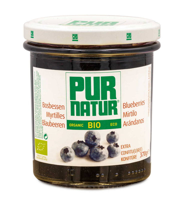 Pur Natur Confituur Bosbessen Bio 370 gr