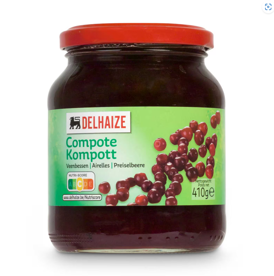 Veenbessen Compote 410 gr