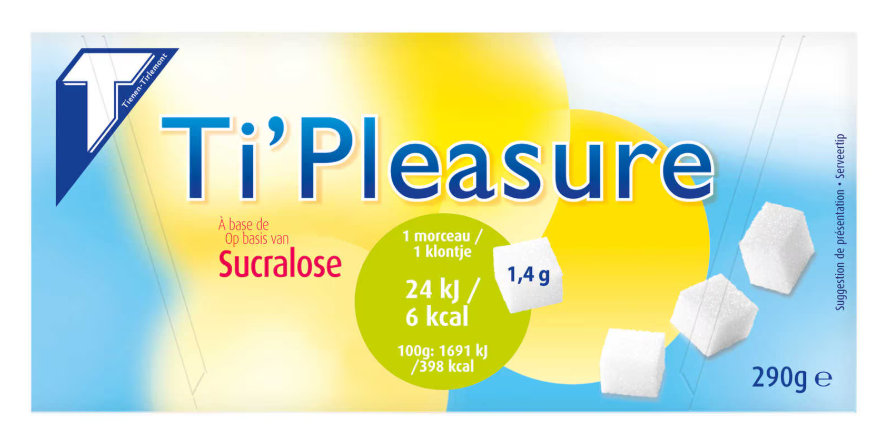 Tienen-Tirlemont Suiker Klontjes Ti&#39;Light 290 gr