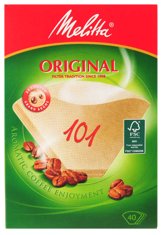 Melitta 101 Koffiefilters Original -  40 st