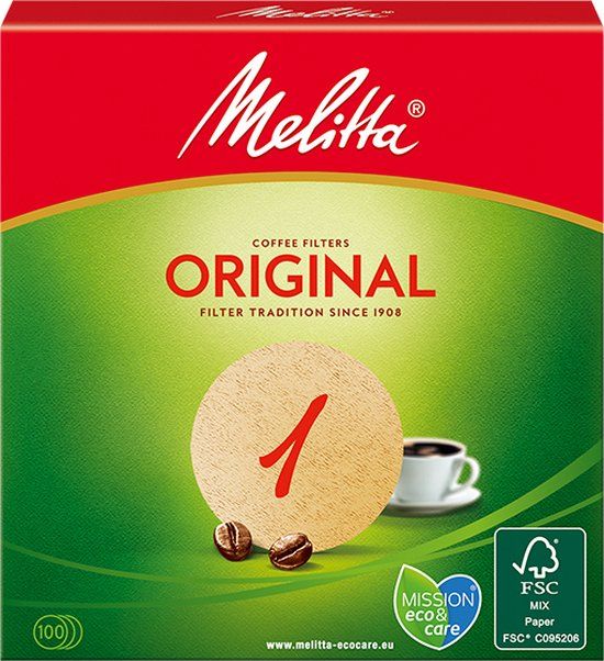 Melitta Koffiefilter n°1 - 100 st