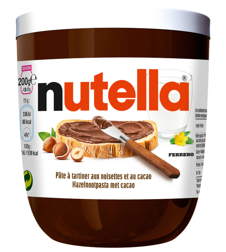 Nutella Chocoladepasta Choco-hazelnoten 200 gr