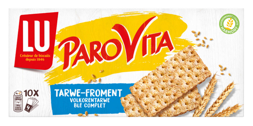 LU Parovita Toasts Crackers Tarwe 330 gr
