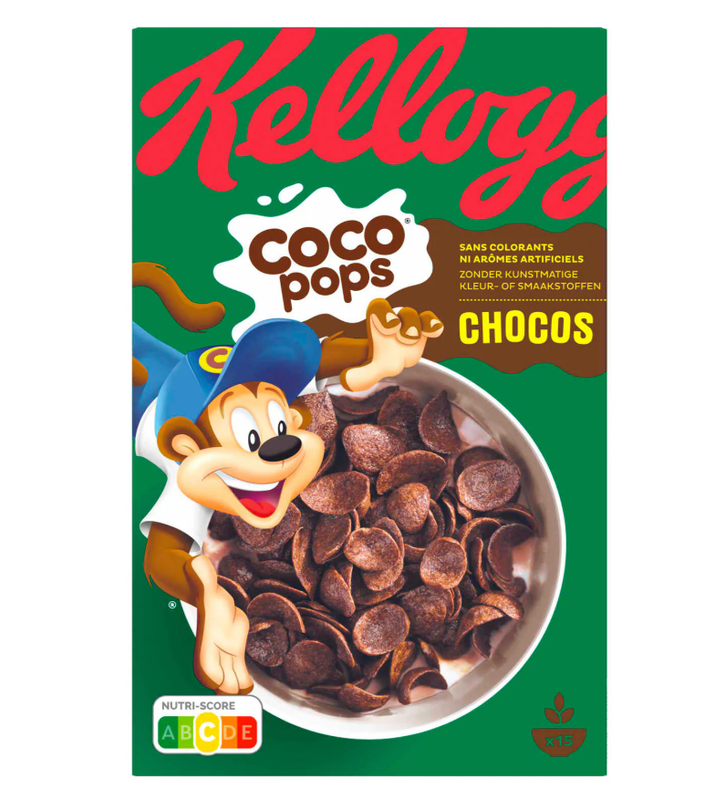 Kellogg&#39;s Coco Pops Ontbijtgranen Chocos 450 gr