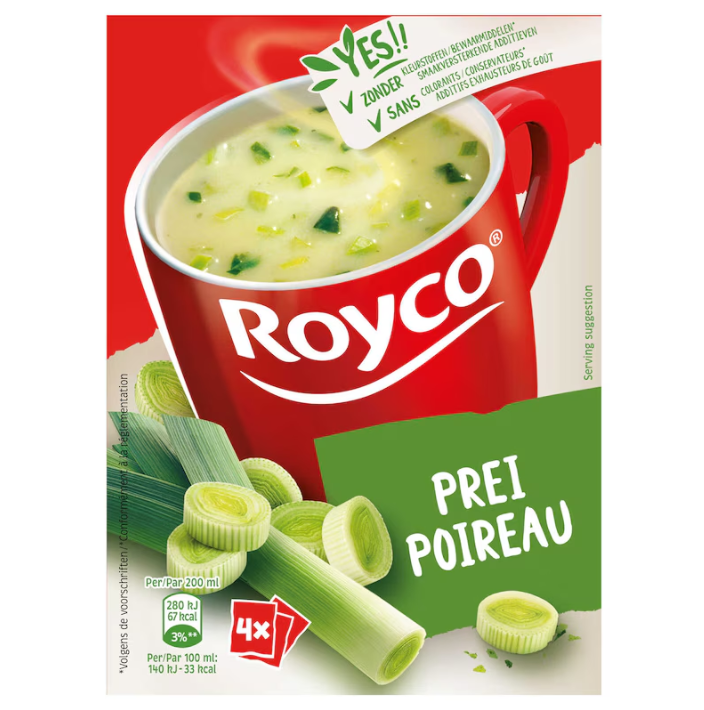 Royco  Soep Prei 4 st