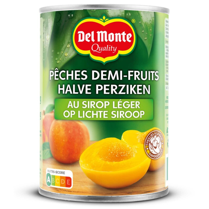 Del Monte Perziken Lichte siroop Blik 235 gr