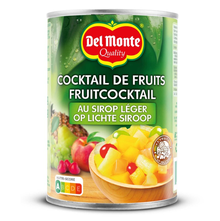 Del Monte FruitCocktail Siroop Blik 250 gr