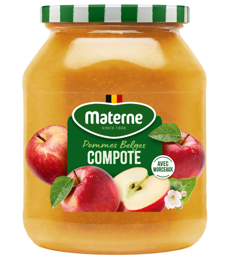 Materne Compote Appelen Bokaal 375 gr