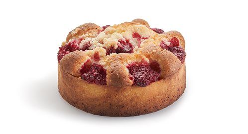 Crumble met framboos