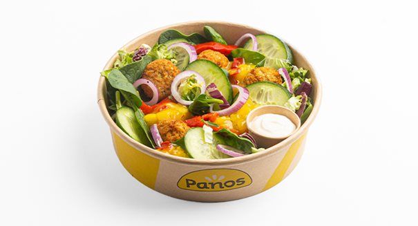 Salade falafel &amp; mango