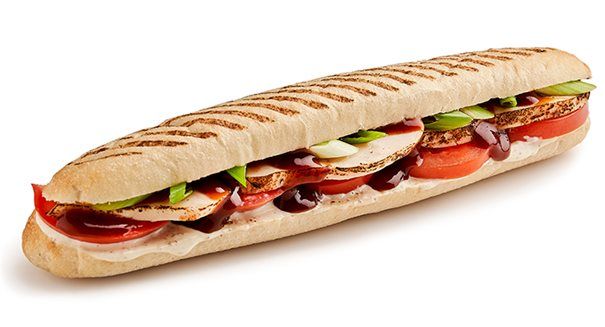 Panini chicken BBQ