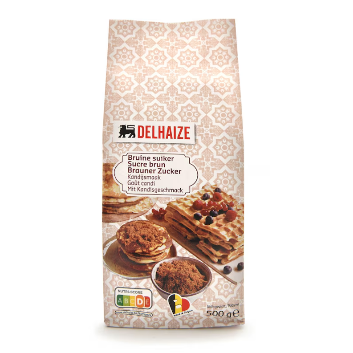 Bruine Suiker Kandijsmaak - 500 gr