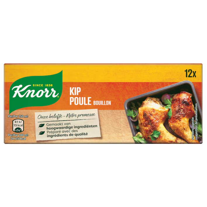 Bouillonblokjes Kip Knorr - 12 x 11 gr