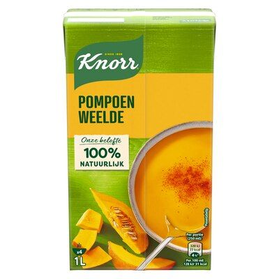 Soep in brik - Knorr - Pompoen Weelde - 1 liter