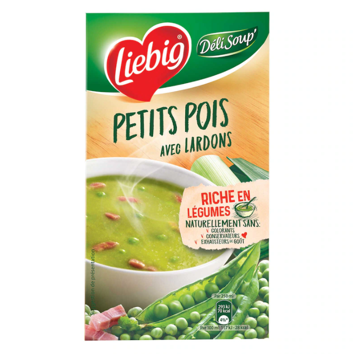 Erwten-Spek Soep Liebig - 1 l
