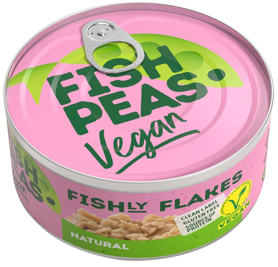 Fish Peas Tonijn Natuur Vegan 140 gr