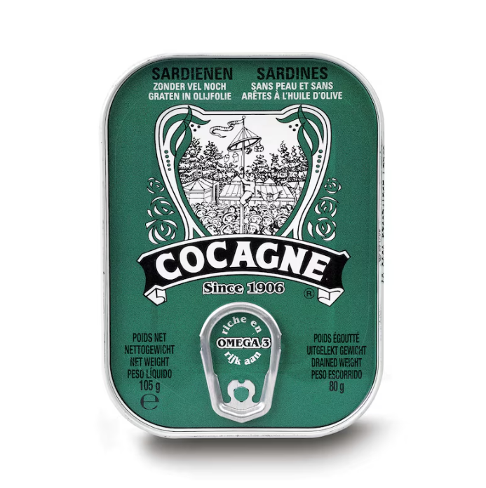 Cocagne Sardienen Olijfolie - 105 gr