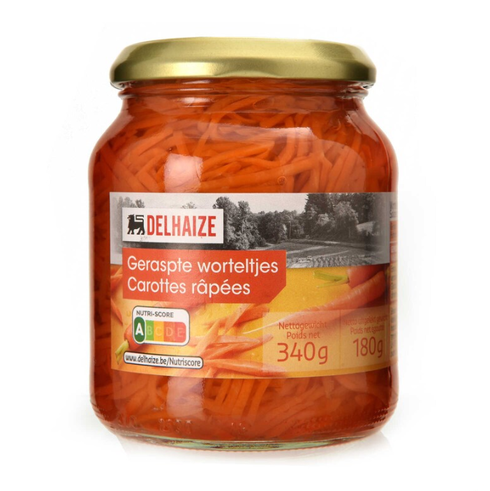 Wortelen Geraspt - 180 gr