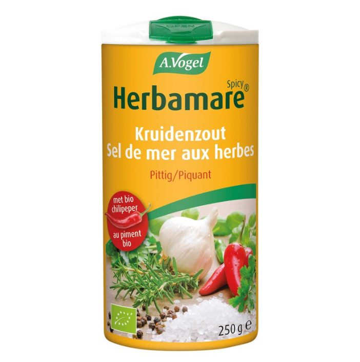 Zout metvPikante kruiden Herbamare - 250 gr