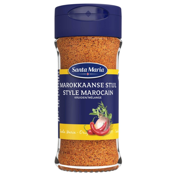 Marokkaanse stijl kruiden Santa Maria - 44 gr