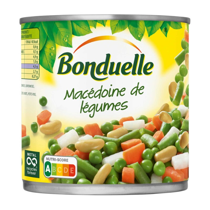 Groenten Macédoine Bonduelle Blik - 265 gr