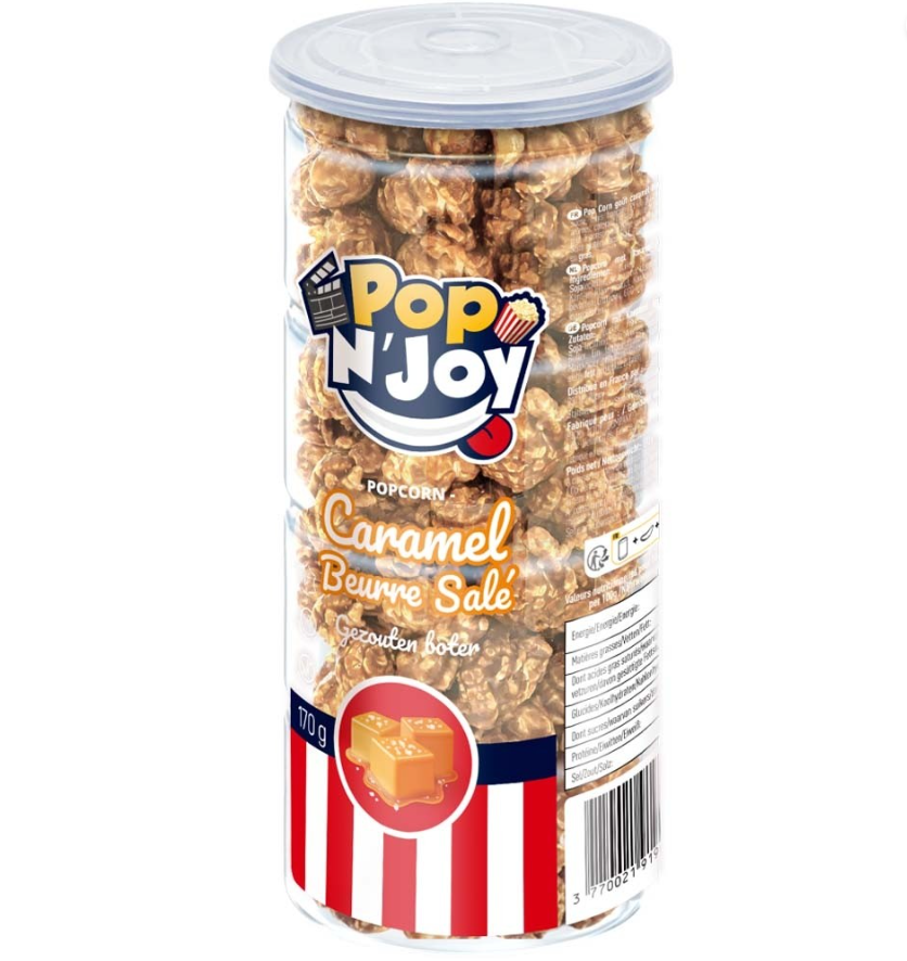Pop N Joy Popcorn Caramel