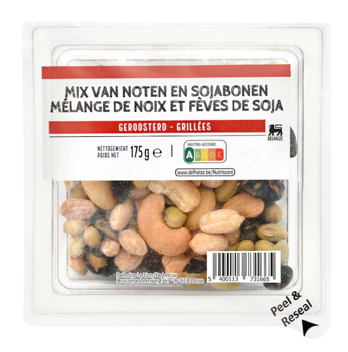 Delhaize Mix van Noten en Sojabonen