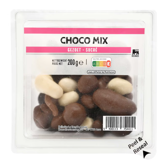 Delhaize Chocomix Noten